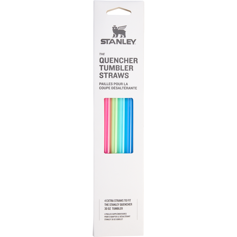 Adventure Quencher Travel Tumbler Straws | 4-Pack